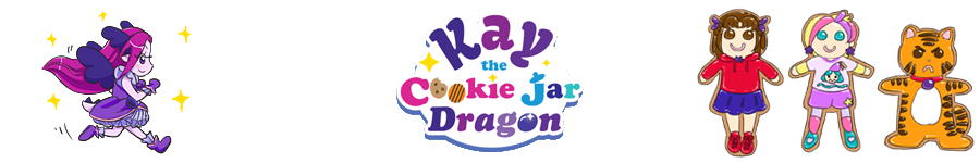 Kay the Cookie Jar Dragon logo